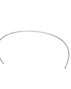 Wire rope 3x1750mm galv w/B-nipple for traverse EV/KV/UV